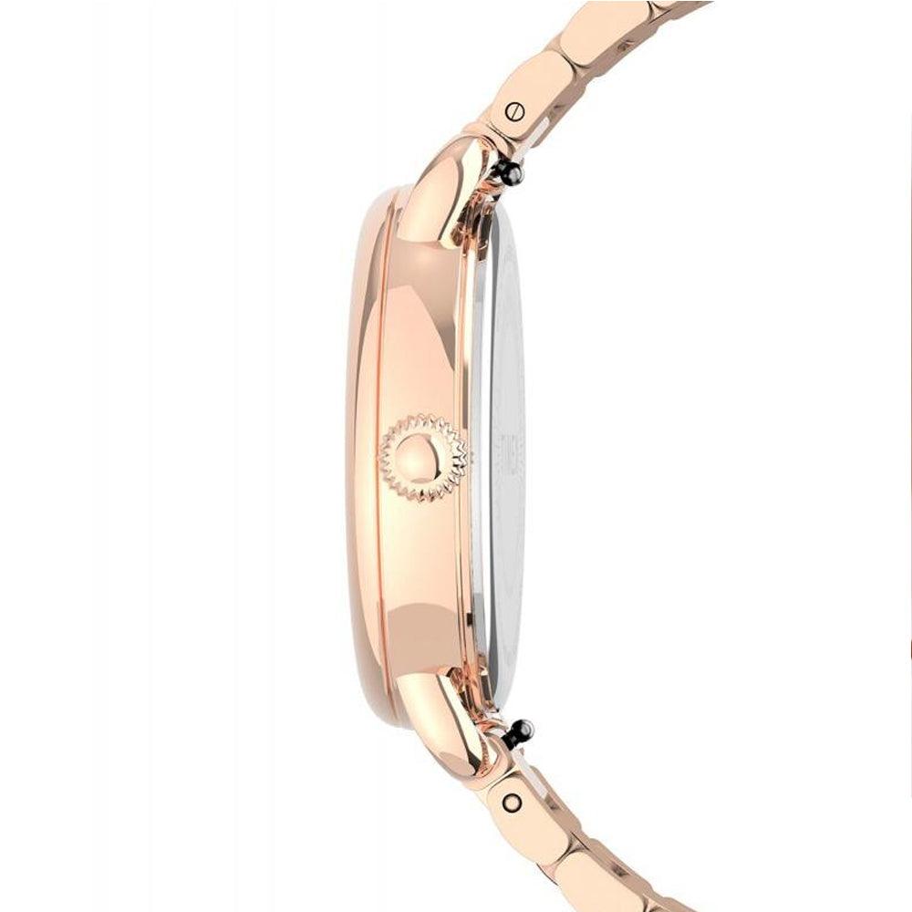 Timex Standard Rose Gold Stainless Steel Bracelet Watch TW2U14000