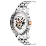 Kenneth Cole Automatic Watch Skeleton White Dial 10027198A