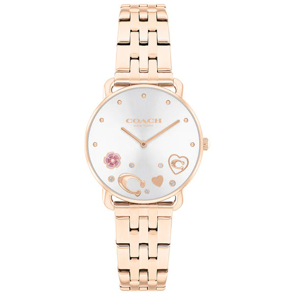 Coach Elliot Rose Gold Bracelet Ladies Watch 14504285