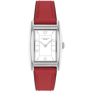 Coach Reese Red Leather Strap Ladies Watch 14504310