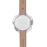 Coach Tearose Quartz Crystal Leather Strap Ladies Watch 14504324