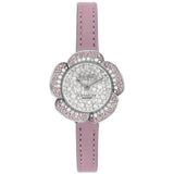 Coach Tearose Quartz Crystal Leather Strap Ladies Watch 14504324