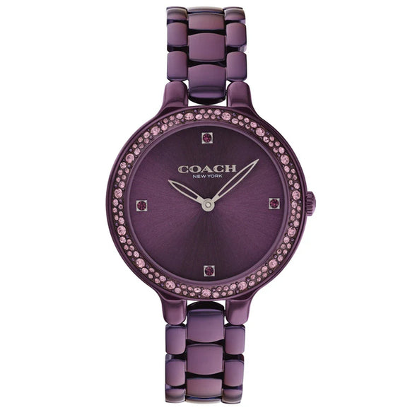 Coach Chelsea Purple Bracelet Ladies Watch 14504353