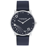 Coach Elliot Navy Leather Strap Ladies Watch 14504376