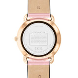 Coach Elliot Pink Leather Strap Ladies Watch 14504379