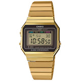 Casio Vintage Digital Gold Plated Watch A700WG-9ADF