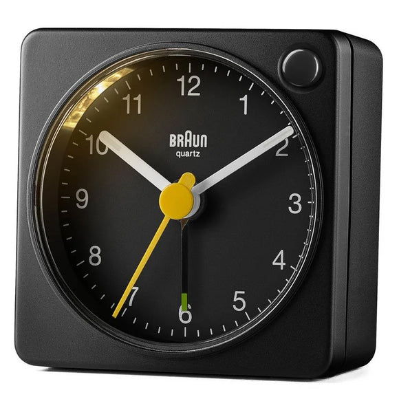 Braun Classic Travel Analogue Alarm Clock BC02X