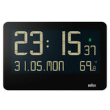 Braun 2 Way LCD Digital Wall and Table Clock BC14