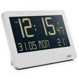 Braun 2 Way LCD Digital Wall and Table Clock BC14