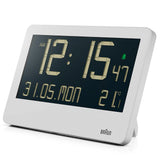 Braun 2 Way LCD Digital Wall and Table Clock BC14