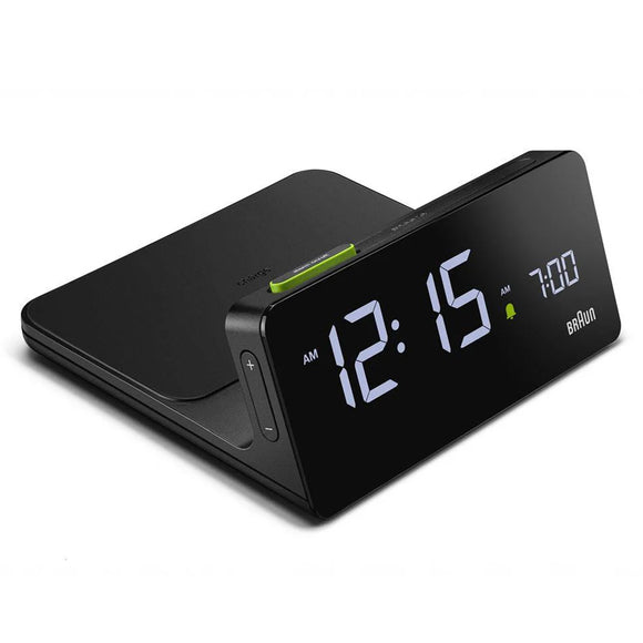 Braun Digital Wireless Charging Alarm Clock BC21BUK