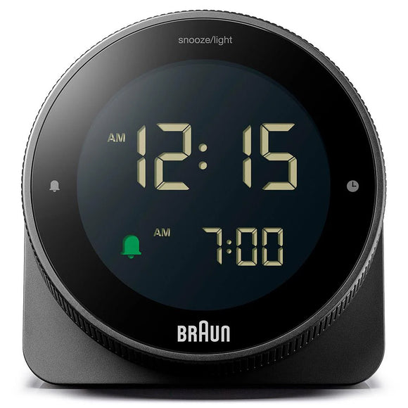 Braun Touch Display Digital Alarm Clock BC24