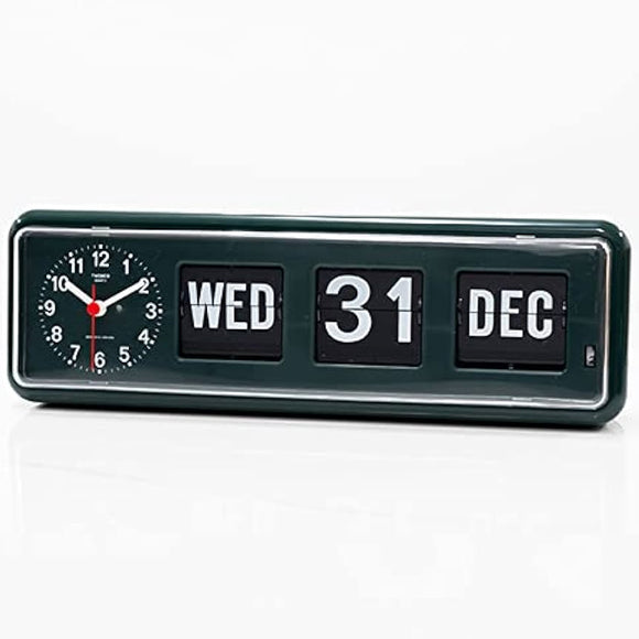 Twemco BQ-38 Flip Clock Green