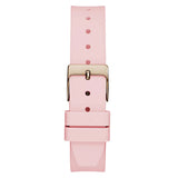 Guess Eve Silicone Pink Strap Ladies Watch GW0658L2