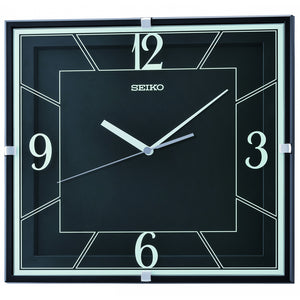 Seiko Square Shape Decorative Wall Clock QXA821W - Watch it! Pte Ltd