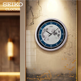 Seiko Luminous Moon Face Design Analog Wall Clock QXA831