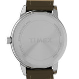 Timex EASY READER Leather Strap Ladies Watch with Deployment Clasp TW2V69000 - Watch it! Pte Ltd