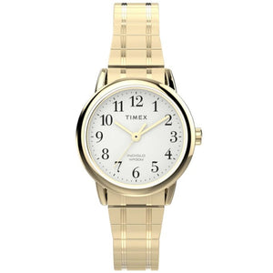 Timex EASY READER Gold-tone Expansion Band Ladies Watch TW2W52400