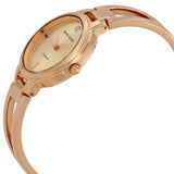 Anne Klein Genuine Diamond Dial Open Bangle Style Ladies Watch AK/2626RGRG - Watch it! Pte Ltd