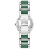 Anne Klein Green Mother of Pearl Dial Ceramic Bracelet Ladies Watch AK/3345GNRT - Watch it! Pte Ltd