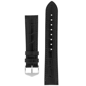 Hirsch LOUISIANALOOK Alligator Embossed Leather Watch Strap - Watch it! Pte Ltd